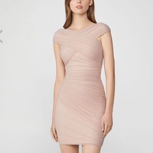 Herve Leger Shirred Crosscross Dress New with tags